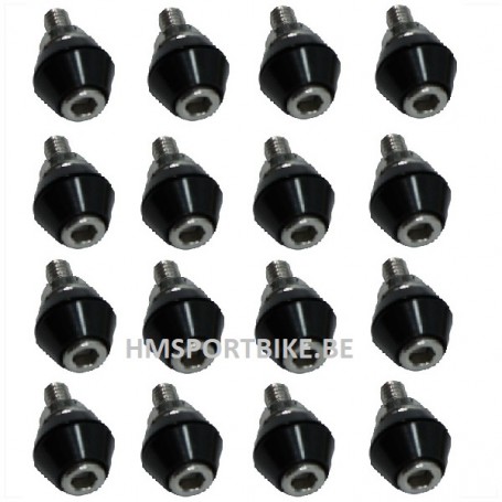 KIT VISSES ECROUS BLACK CNC JANTES FLASQUES KEPSPEED DAX SKYTEAM ZHENHUA JINCHENG BULLIT BLUROC HERITAGE