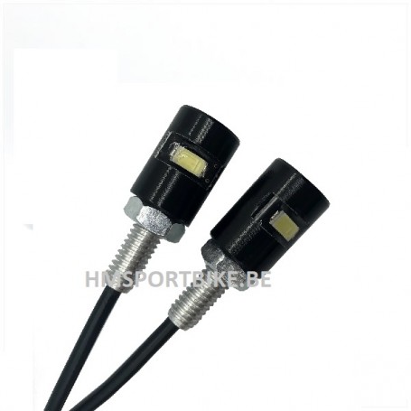 FEU ECLAIRE PLAQUE NOIR LED MOTO SCOOTER DAX SKYTEAM......