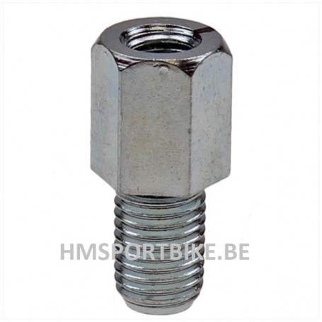 REDUCTEUR RETROVISEUR MALE M6 DROIT - FEMELLE M10 DROIT