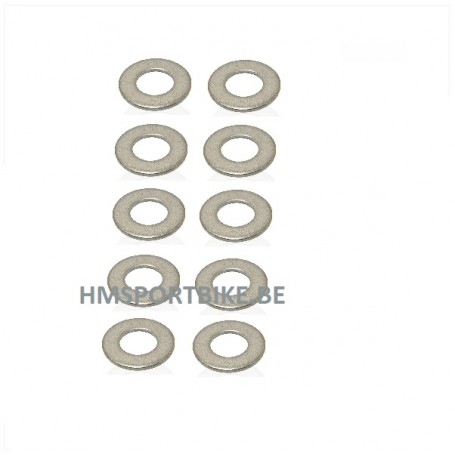 RONDELLES 7MM X 16MM EPAISSEUR 1.5MM