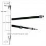 CABLE DE COMPTEUR APRILIA SCARABEO