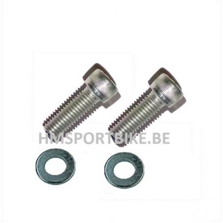 KIT BOULONS RONDELLES POUR PONTET DE GUIDON ALU CNC DAX MONKEY SKYTEAM MOTO