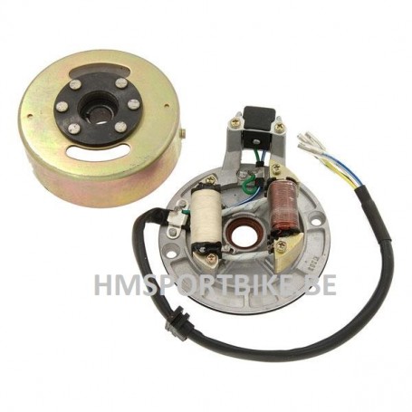 VOLANT PLATEAU STATOR ALLUMAGE 4T YX LIFAN ZONGSHEN DAX MONKEY SKYTEAM ZHENHUA