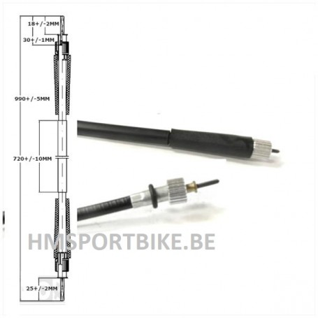CABLE DE COMPTEUR MOTRON BREEZY YAMAHA AEROX '02/KYMCO PEOPLE-S