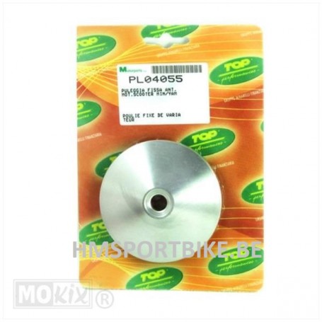 DEMI POULIE JOUE FLASQUE FIXE DE VARIATEUR VARIO AILETTE DE REFROIDISSEMENT MINARELLI 13mm ALU