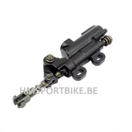 MAITRE CYLINDRE DE FREIN ARRIERE AVEC ARTICULATION & RESERVOIR INTERNE UNIVERSEL DERBI DAX PITBIKE DIRTBIKE