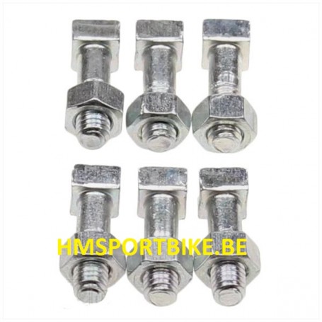 GOUJONS BOULONS ECHAPPEMENT M6 PEUGEOT MBK HERCULES PUCH MAXI