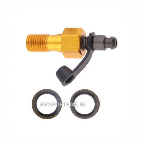 PURGEUR ETRIER MACHOIRE DE FREIN FILET 10 X 1.25 GOLD