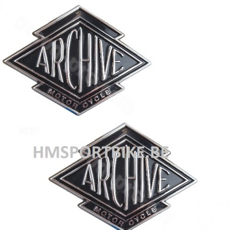 LOGO DE RESERVOIR ARCHIVE SCRAMBLER CAFE RACER (LA PAIRE)