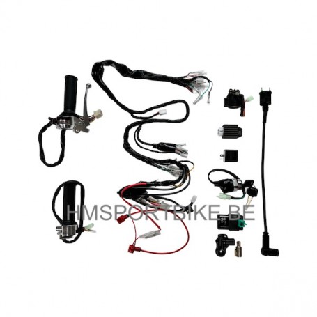 FAISCEAU CABLAGE COMPLET ET SES COMPOSANTS ORIGINE SKYTEAM (DAX) ZHENHUA TNT CITY JINCHENG BEATI EURO2