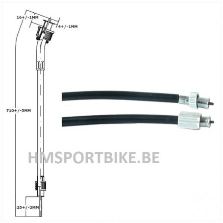 CABLE DE COMPTEUR  APRILIA RS 99-01