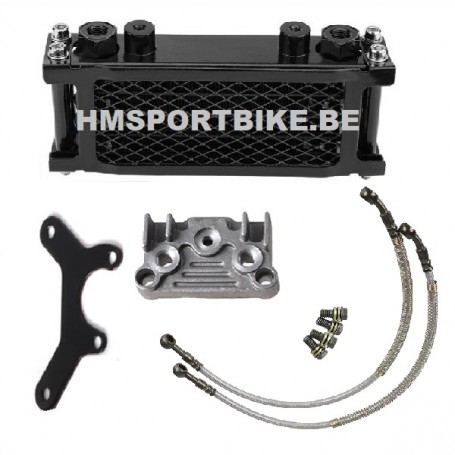 KIT RADIATEUR BLACK 4 ELEMENTS DAX MONKEY SKYTEAM ZHENHUA JINCHENG SPIGAOU TNT CITY