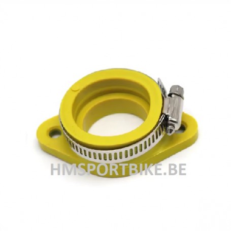 PIPE ADMISSION SOUPLE JAUNE 32 / 34MM 4T DAX MONKEY YX SKYTEAM LIFAN ZONGSHEN DAYTONA