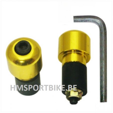 EMBOUTS DE GUIDON GOLD BRILLANT S4 COURT