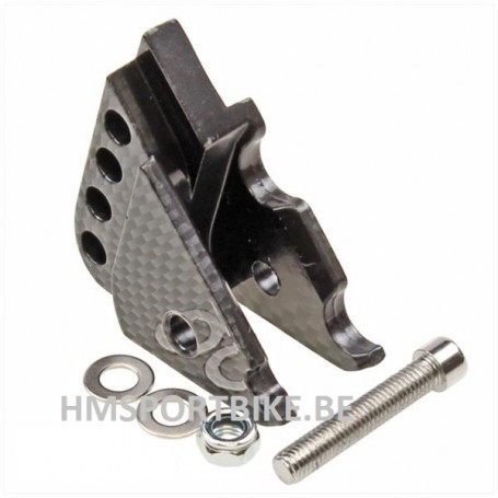 REHAUSSE AMORTISSEURS 4 POSITIONS LOOK CARBON SCOOTER MINARELLI HORIZONTAL