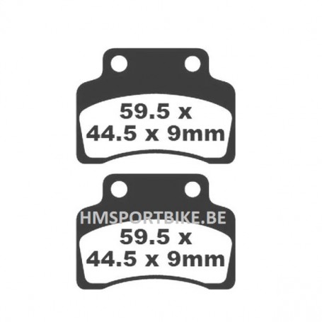 PLAQUETTES DE FREIN KEVLAR NECO ONE BENELLI  CAGIVA  GARELLI  ITALJET  KYMCO  RIEJU  SACHS KEEWAY