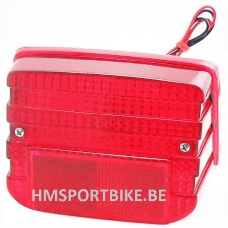 FEU ARRIÈRE HONDA MT/MB COMPLET AMPOULE BAY15D 12V 21/5W