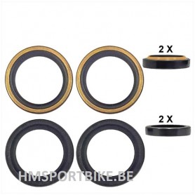 POCHETTE DE JOINTS SPI FOURCHE BOURRAGE + CACHE POUSSIERE 30 X 40 X 7 /8 APRILIA MALAGUTI MBK BOOSTER YAMAHA AEROX