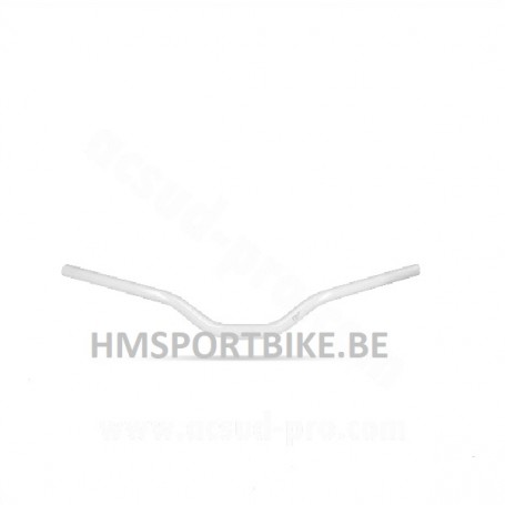GUIDON TNT SCOOTER STREETBIKE BLANC 22MM DIAMETRE POTENCE 28.2MM