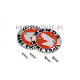 STICKERS BADGE EMBLEME DE RESERVOIR METAL HONDA Z50