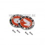 STICKERS BADGE EMBLEME DE RESERVOIR METAL HONDA Z50