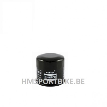 FILTRE A HUILE CHAMPION COF104 HONDA KAWASAKI SUZUKI YAMAHA TRIUMPH MV INDIAN