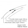 CABLES GAINES GRISES Z50 K2 KIT POUR ACCELERATEUR FREIN AVANT & ARRIERE
