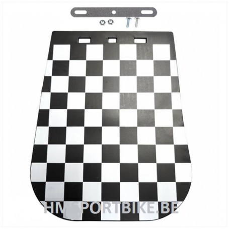 BAVETTE SOUPLE DAMIERS 185 X 270 MOTO SCOOTER VINTAGE