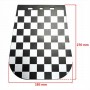 BAVETTE SOUPLE DAMIERS 185 X 270 MOTO SCOOTER VINTAGE