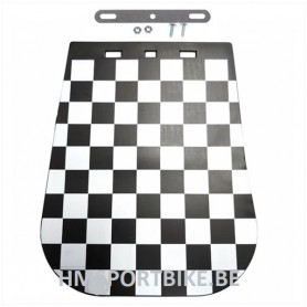 BAVETTE SOUPLE DAMIERS 165 X 240 MOTO SCOOTER VINTAGE