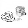 PISTON SEGMENTS PEUGEOT SYM 4T 37mm AXE 10mm