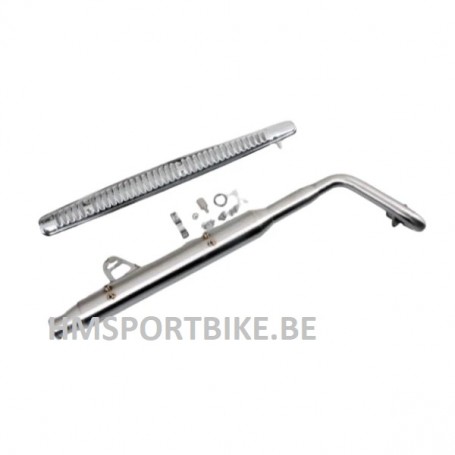 ECHAPPEMENT 4T CARBONE PERFORMANCE INOX SKYTEAM DAX ZHENHUA TNT CITY YX ZONGSHEN DE 50cc 125cc A 212cc