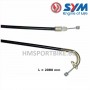 CABLE VEROUILLAGE DE SELLE SCOOTER SYM ORBIT FIDDLE CROX SYMPHONY SYMPLY