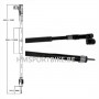 CABLE DE COMPTEUR KYMCO AGILITY 10 POUCES