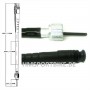 CABLE DE COMPTEUR HONDA / SCOOPY / SH50 / KYMCO SUPER9 / VITALITY