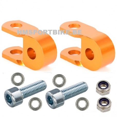 REHAUSSES AMORTISSEURS 30MM ALU GOLD DAX MONKEY SKYTEAM ZHENHUA JINCHENG