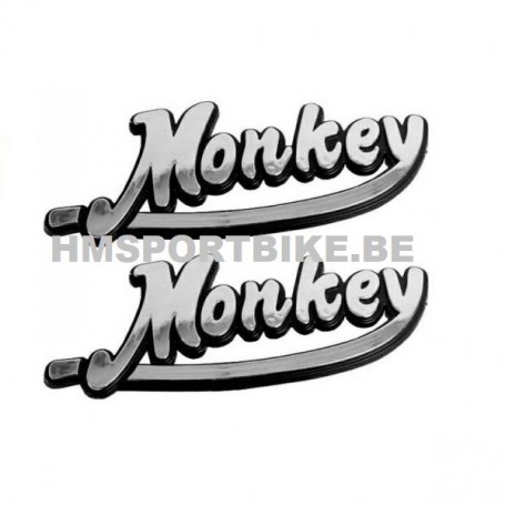 STICKERS BADGE MONKEY RELIEF CHROMES